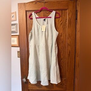 Universal Thread Light Striped Midi Dress